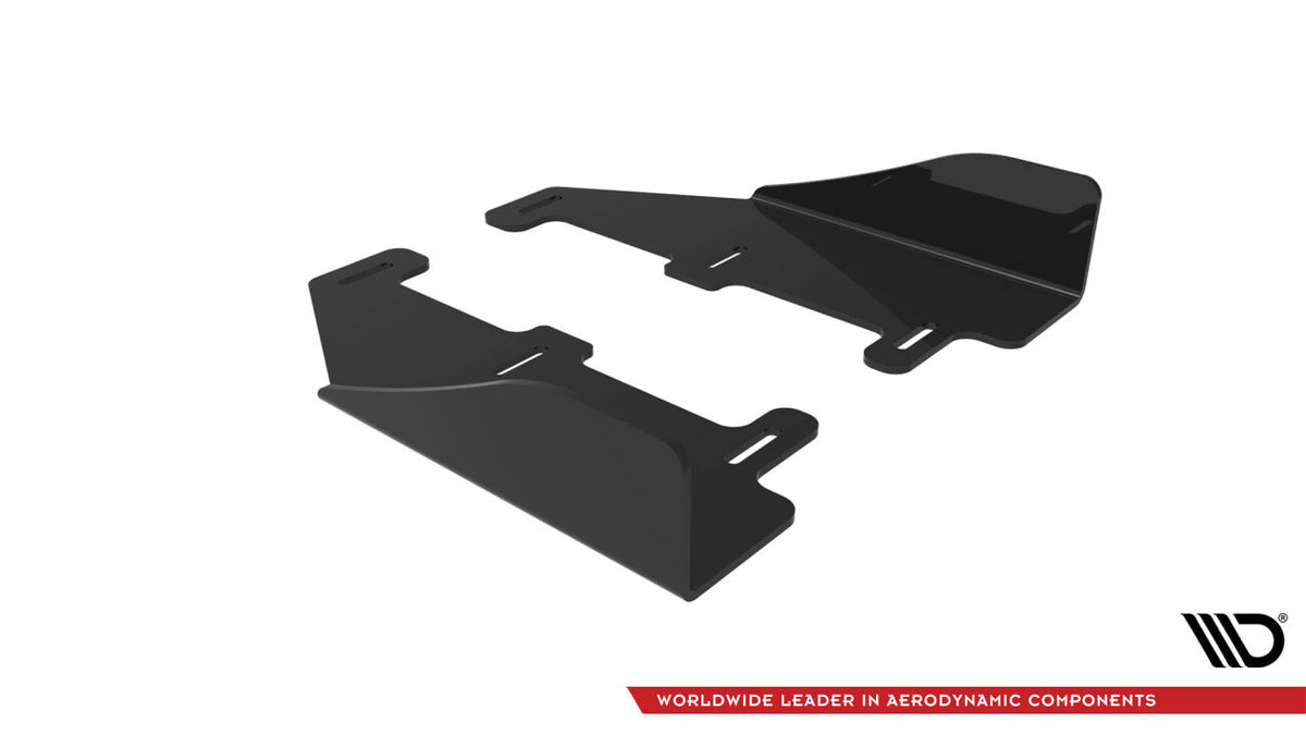 Seitenschweller Flaps passend für Ford Fiesta ST / ST-Line Mk8 schwarz Hochglanz