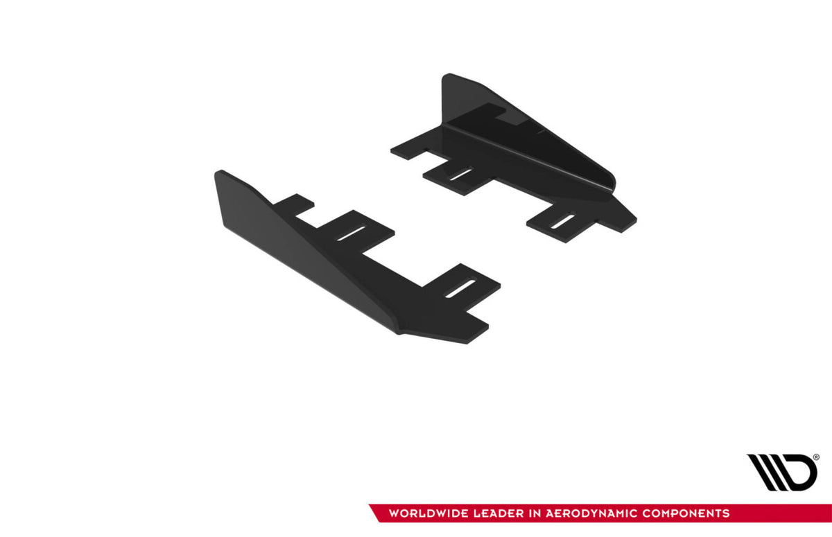 Seitenschweller Flaps passend für Ford Focus ST Mk3 FL schwarz Hochglanz