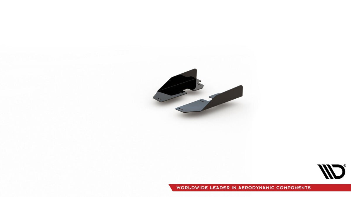 Seitenschweller Flaps passend für Ford Focus ST / ST-Line Mk4 schwarz Hochglanz