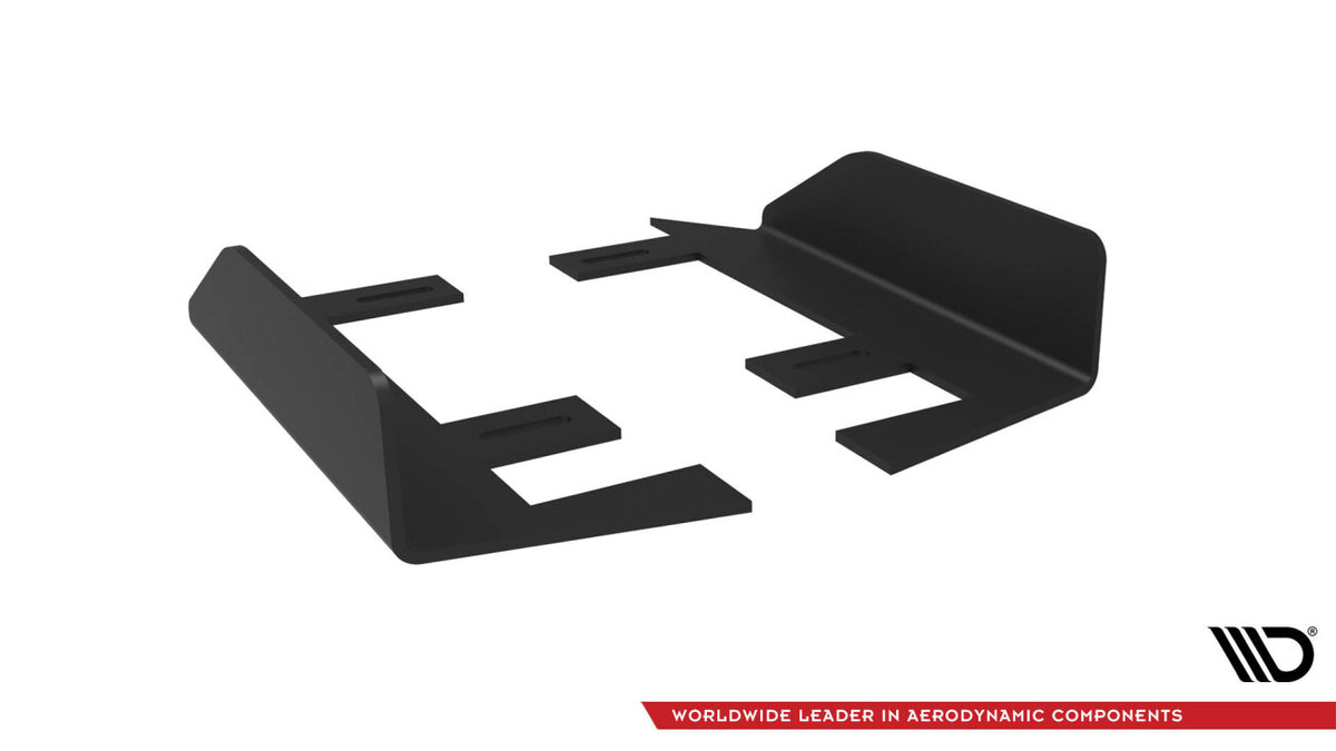 Seitenschweller Flaps passend für Mercedes-AMG A35 W177 FL schwarz Hochglanz