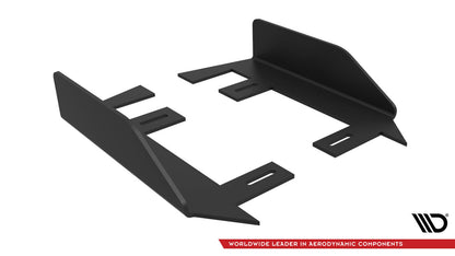 Seitenschweller Flaps passend für Mercedes-AMG A35 W177 FL schwarz Hochglanz