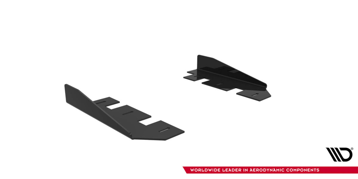 Seitenschweller Flaps passend für Mercedes-AMG CLE 53 Aero C236 schwarz Hochglanz