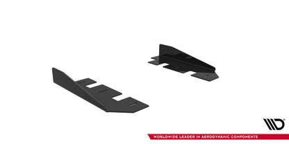 Seitenschweller Flaps passend für Mercedes-AMG CLE 53 Aero C236 schwarz Hochglanz