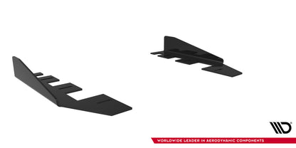 Seitenschweller Flaps passend für Mercedes-AMG CLE 53 Aero C236 schwarz Hochglanz