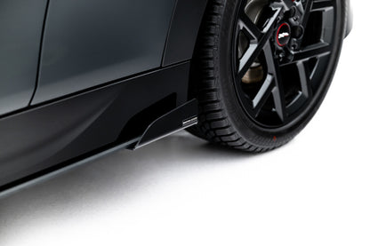 Seitenschweller Flaps passend für Mini Cooper John Cooper Works F65 schwarz Hochglanz
