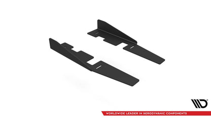 Seitenschweller Flaps passend für Seat Leon FR Mk4 schwarz Hochglanz