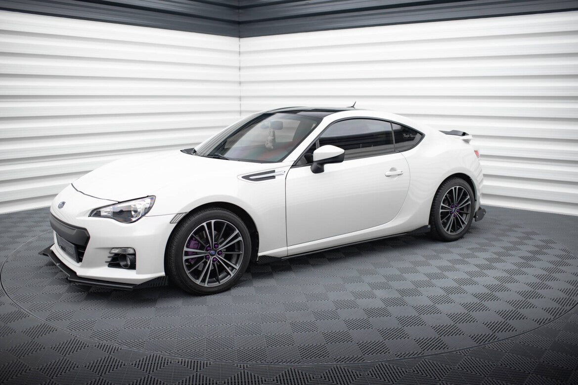 Seitenschweller Flaps passend für Subaru BRZ Mk1 / Mk1 FL schwarz Hochglanz