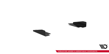 Seitenschweller Flaps passend für Subaru Impreza WRX STI Mk3 FL schwarz Hochglanz