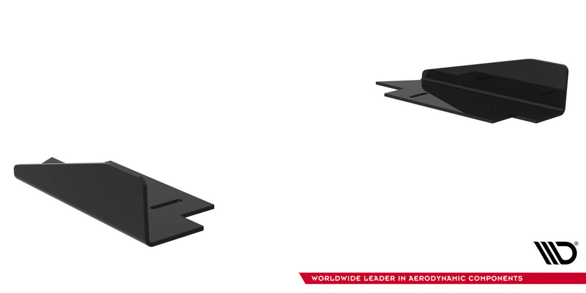 Seitenschweller Flaps passend für Subaru Impreza WRX STI Mk3 FL schwarz Hochglanz