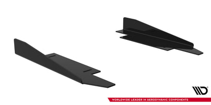 Seitenschweller Flaps passend für Subaru Impreza WRX STI Mk3 FL schwarz Hochglanz
