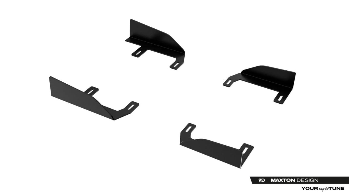 Seitenschweller Flaps passend für Toyota GR Yaris Mk4 Facelift schwarz Hochglanz