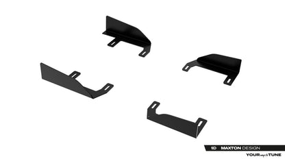 Seitenschweller Flaps passend für Toyota GR Yaris Mk4 Facelift schwarz Hochglanz
