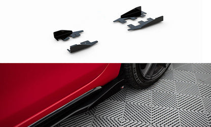 Seitenschweller Flaps passend für VW Golf GTI Mk6 schwarz Hochglanz