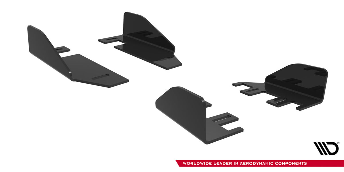 Seitenschweller Flaps passend für VW Golf R Hatchback Mk8 / Mk8 FL schwarz Hochglanz