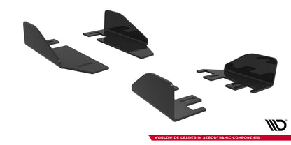 Seitenschweller Flaps passend für VW Golf R Hatchback Mk8 / Mk8 FL schwarz Hochglanz