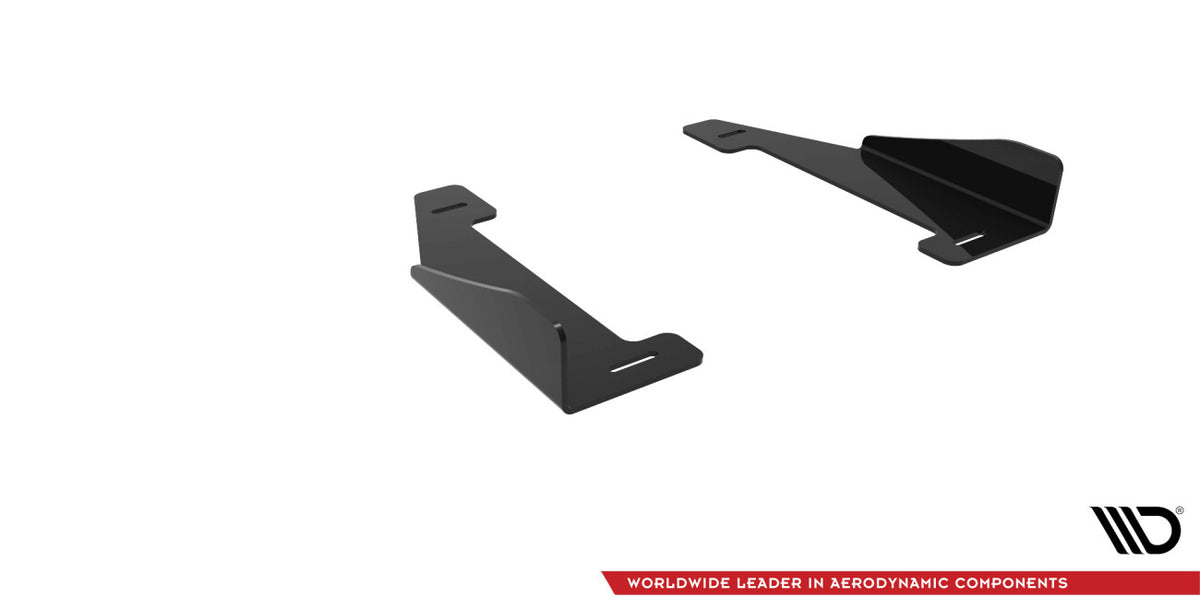 Seitenschweller Flaps passend für VW Golf R Mk7 schwarz Hochglanz