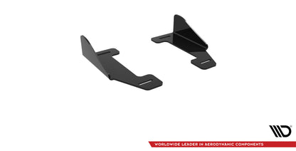 Seitenschweller Flaps passend für VW Golf R Mk7 schwarz Hochglanz