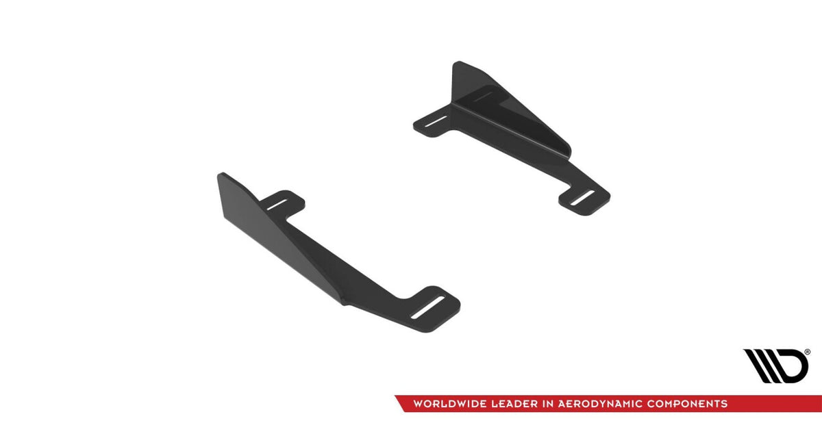 Seitenschweller Flaps passend für VW Golf R / R-Line Mk7 FL schwarz Hochglanz