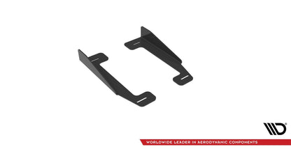 Seitenschweller Flaps passend für VW Golf R / R-Line Mk7 FL schwarz Hochglanz