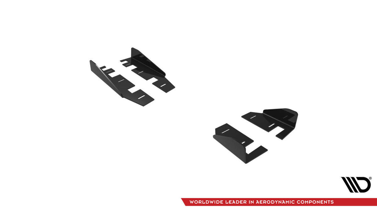 Seitenschweller Flaps passend für VW Jetta GLI Mk7 schwarz Hochglanz