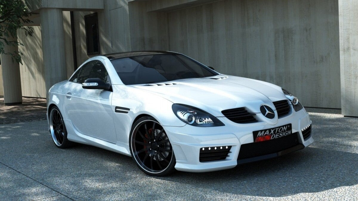 Seitenschweller passend für Mercedes SLK R171 (SLK R172 AMG LOOK) ABS Kunststoff