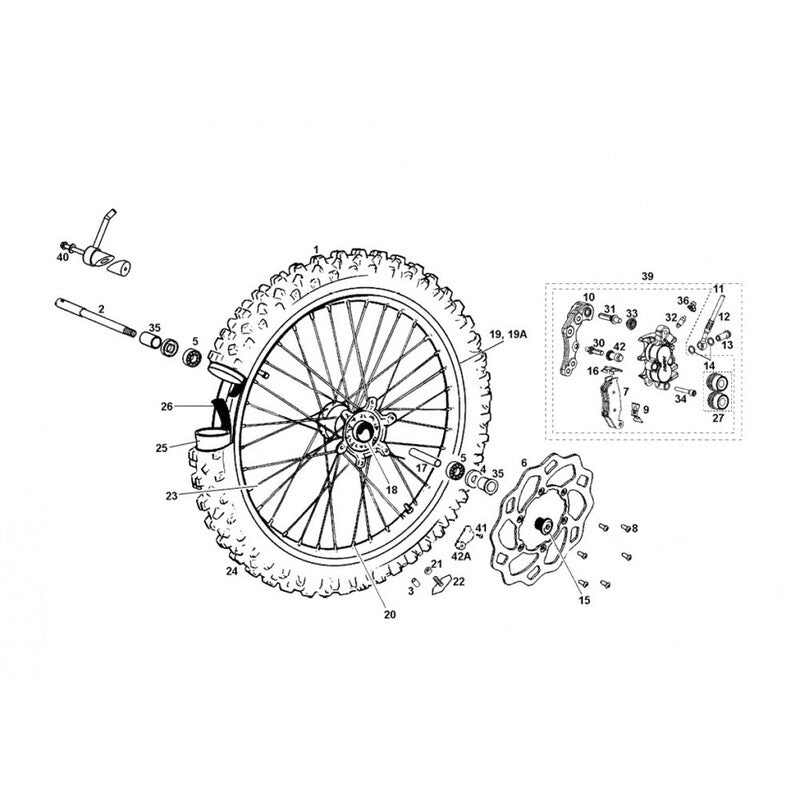 Gas Gas Originalteil GEC30F15-17