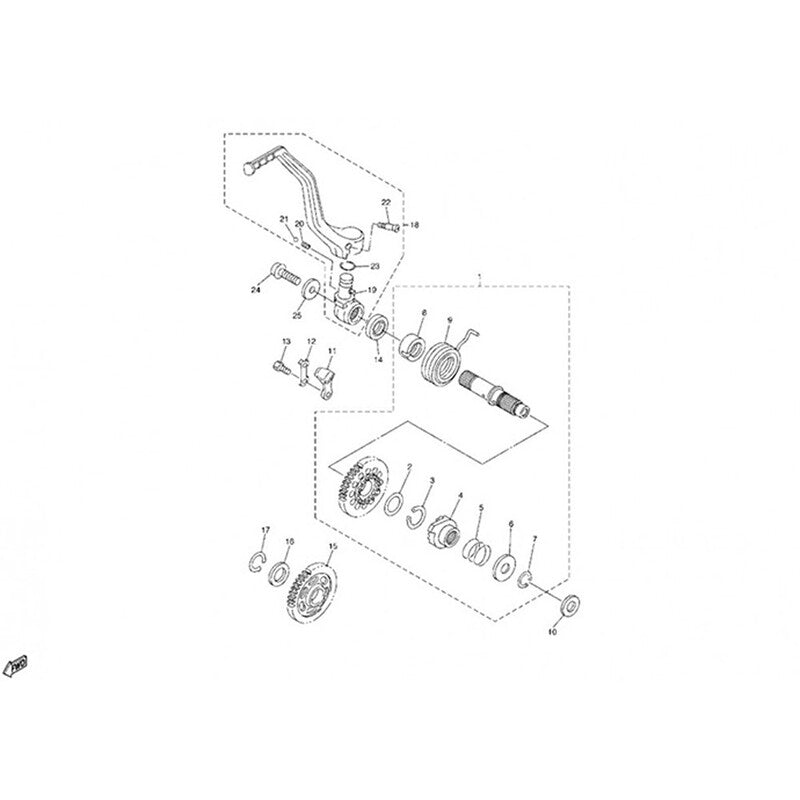 Gas Gas Originalteil GEC45F13-30