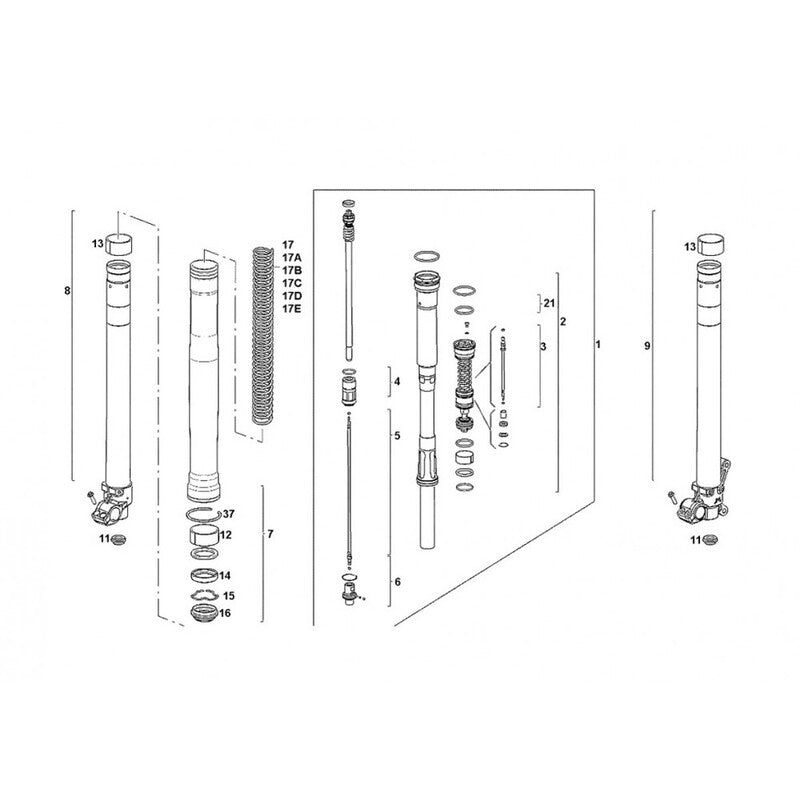 Gas Gas Originalteil GEC45F15-16