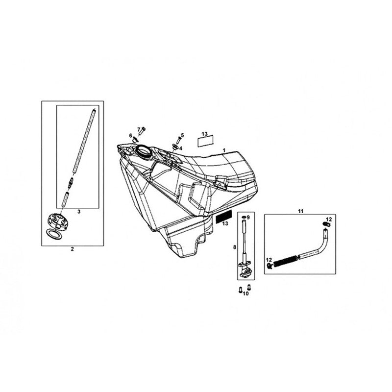 Gas Gas Originalteil GGEC1R13-08