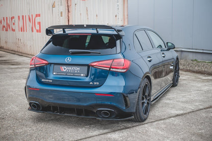 Spoiler Seitenerweiterungen passend für Mercedes A35 AMG W177 Carbon Look