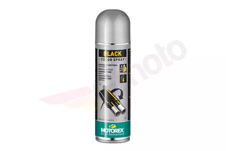 Hitzebeständiges Spray schwarz matt Motorex Colour Black 500 ml