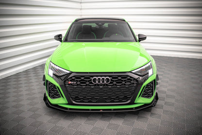 Stoßstangen Flaps Wings vorne Canards passend für Audi RS3 8Y