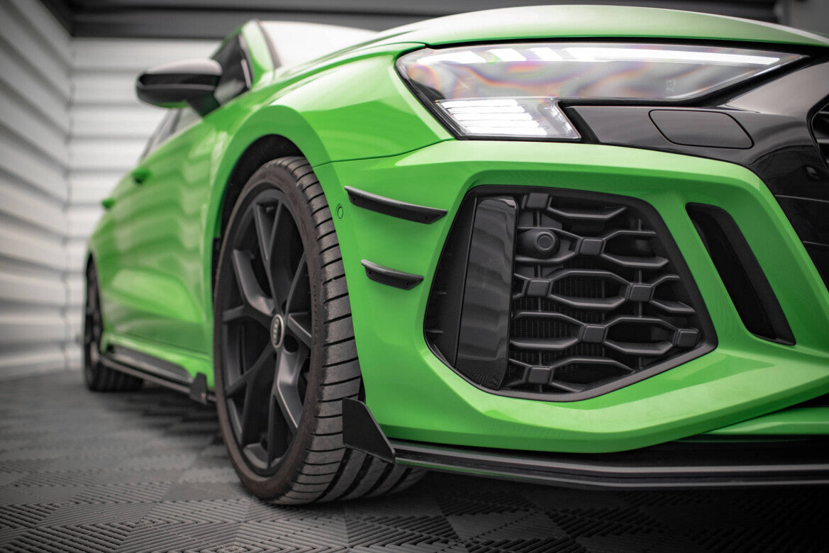 Stoßstangen Flaps Wings vorne Canards passend für Audi RS3 8Y