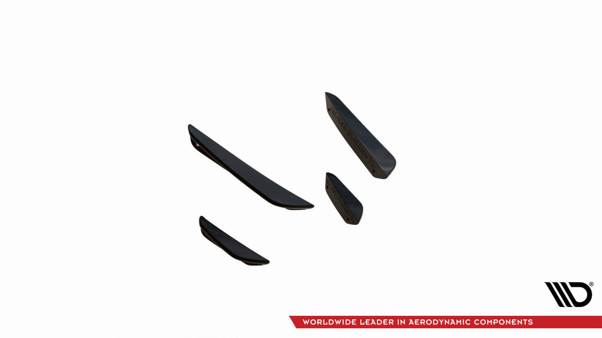 Stoßstangen Flaps Wings vorne Canards passend für Audi RS3 8Y