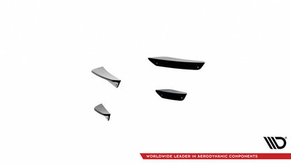 Stoßstangen Flaps Wings vorne Canards passend für Audi RS3 8Y