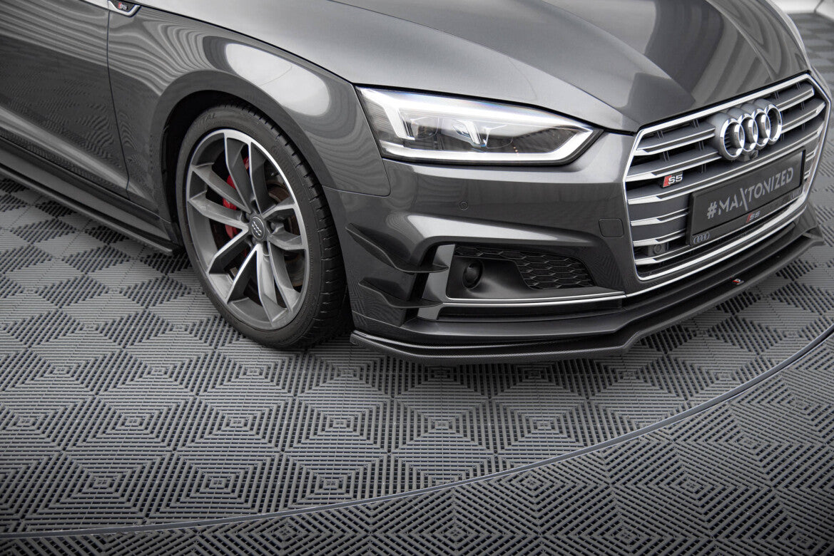 Stoßstangen Flaps Wings vorne Canards passend für Audi S5 / A5 S-Line Coupe / Sportback F5