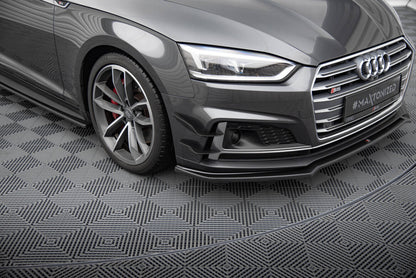 Stoßstangen Flaps Wings vorne Canards passend für Audi S5 / A5 S-Line Coupe / Sportback F5