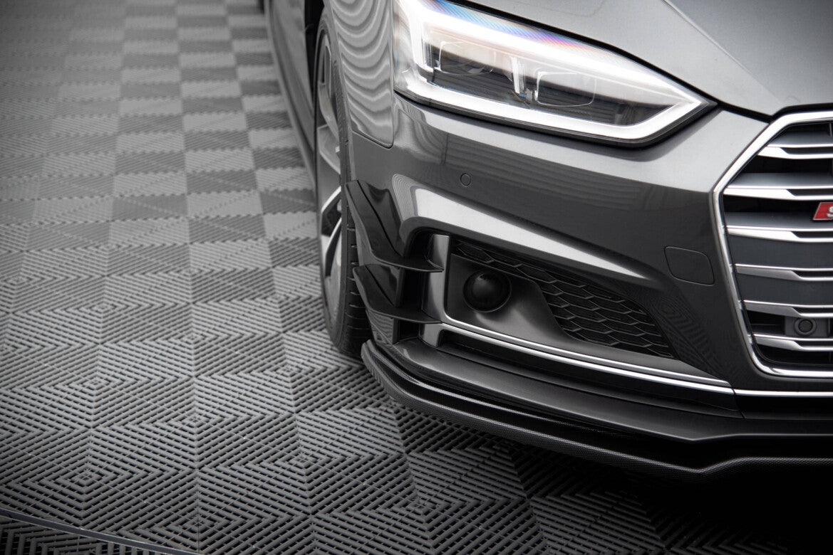 Stoßstangen Flaps Wings vorne Canards passend für Audi S5 / A5 S-Line Coupe / Sportback F5