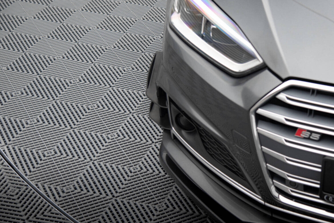 Stoßstangen Flaps Wings vorne Canards passend für Audi S5 / A5 S-Line Coupe / Sportback F5