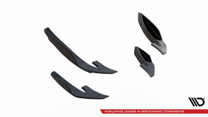 Stoßstangen Flaps Wings vorne Canards passend für Audi S5 / A5 S-Line Coupe / Sportback F5