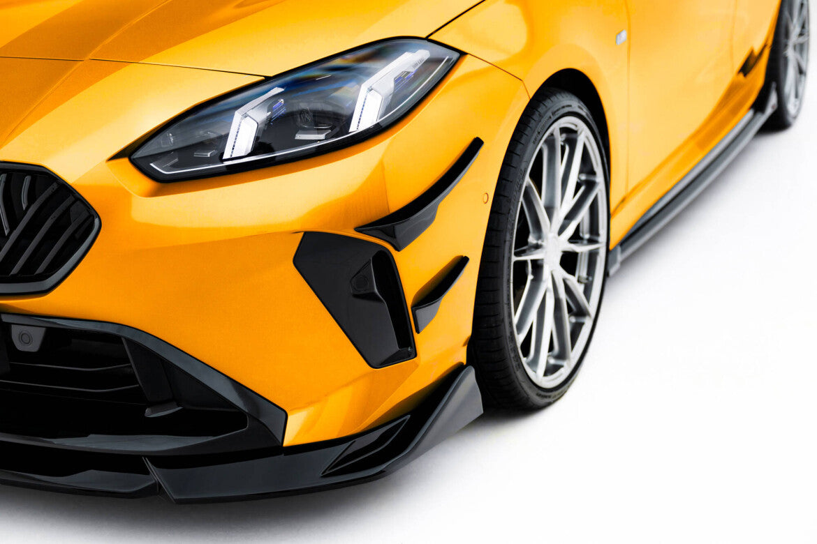 Stoßstangen Flaps Wings vorne Canards passend für BMW 1er M-Paket F70