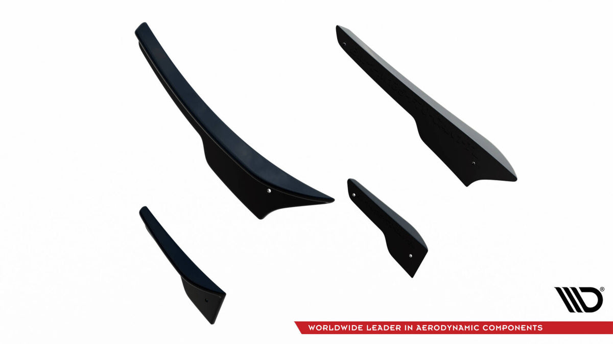 Stoßstangen Flaps Wings vorne Canards passend für BMW 1er M-Paket F70