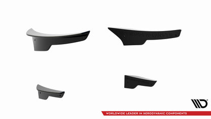 Stoßstangen Flaps Wings vorne Canards passend für BMW 1er M-Paket F70