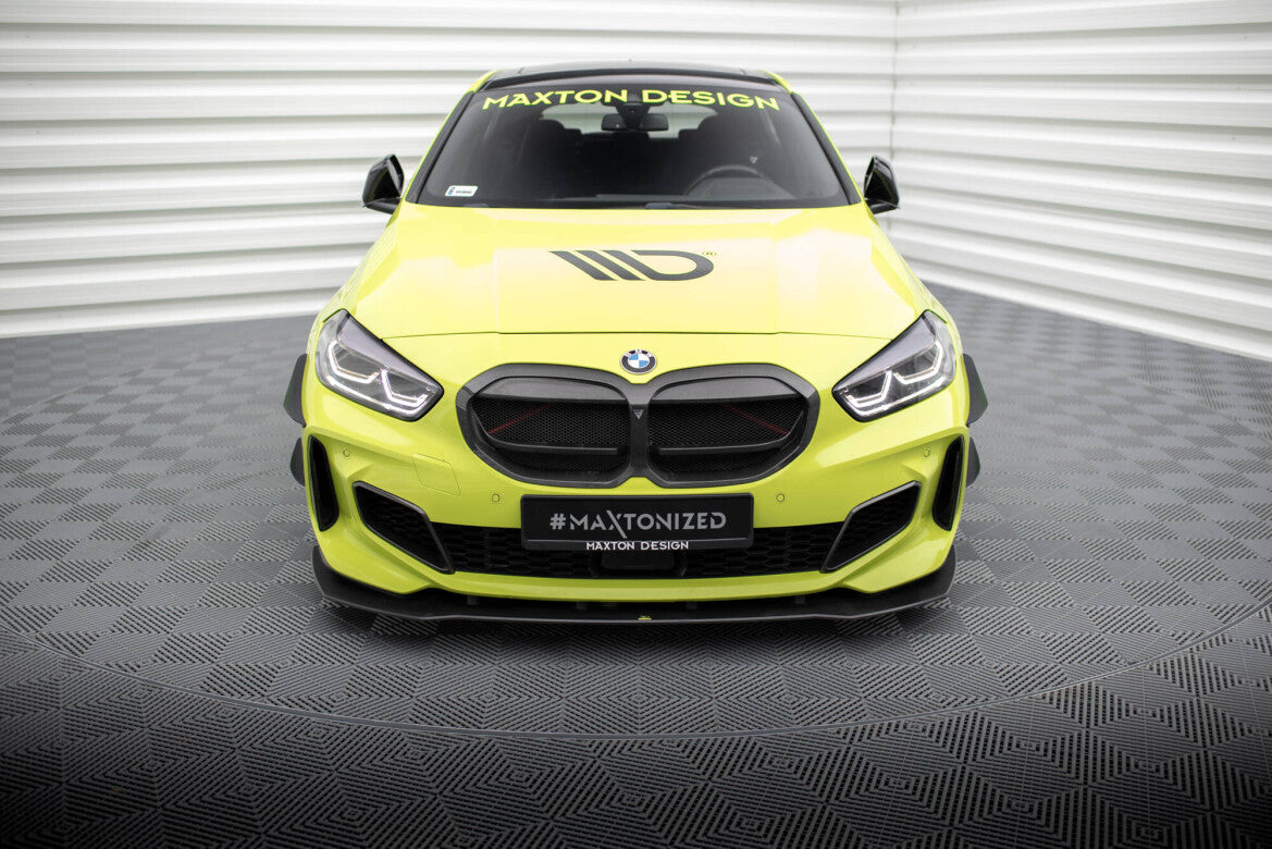 Stoßstangen Flaps Wings vorne Canards passend für BMW 1er M-Paket / M135i / 128ti F40