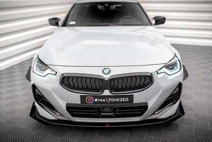 Stoßstangen Flaps Wings vorne Canards passend für BMW 2 Coupe M-Paket / M240i G42