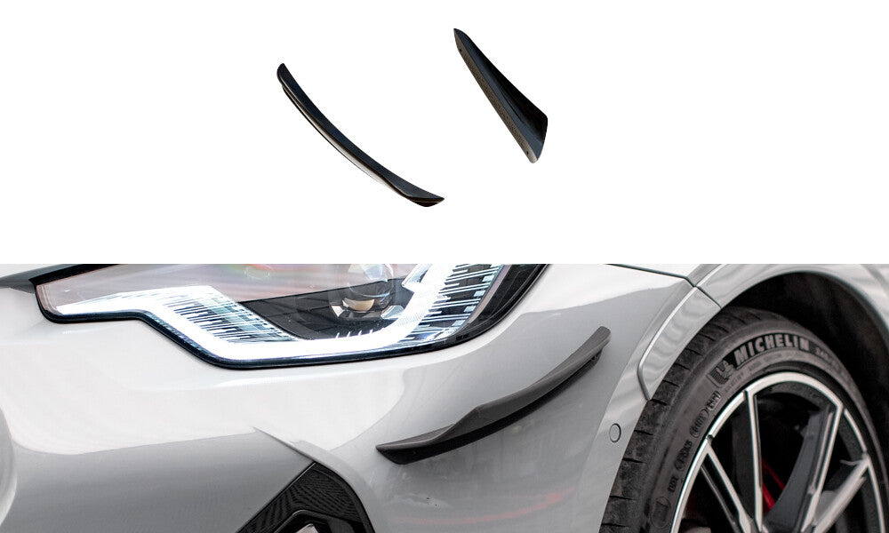Stoßstangen Flaps Wings vorne Canards passend für BMW 2 Coupe M-Paket / M240i G42