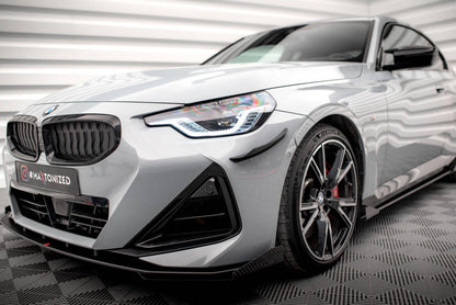 Stoßstangen Flaps Wings vorne Canards passend für BMW 2 Coupe M-Paket / M240i G42