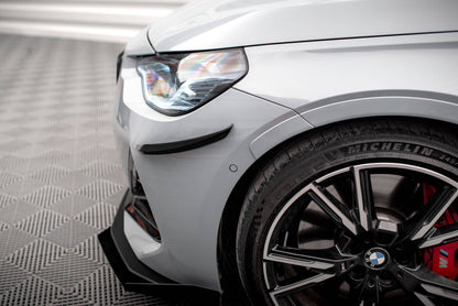 Stoßstangen Flaps Wings vorne Canards passend für BMW 2 Coupe M-Paket / M240i G42