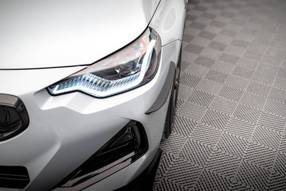 Stoßstangen Flaps Wings vorne Canards passend für BMW 2 Coupe M-Paket / M240i G42