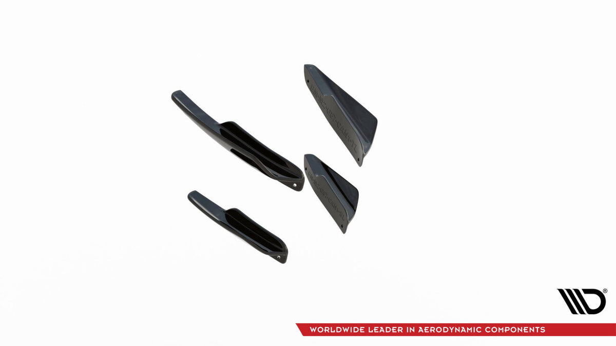 Stoßstangen Flaps Wings vorne Canards passend für BMW M2 G87